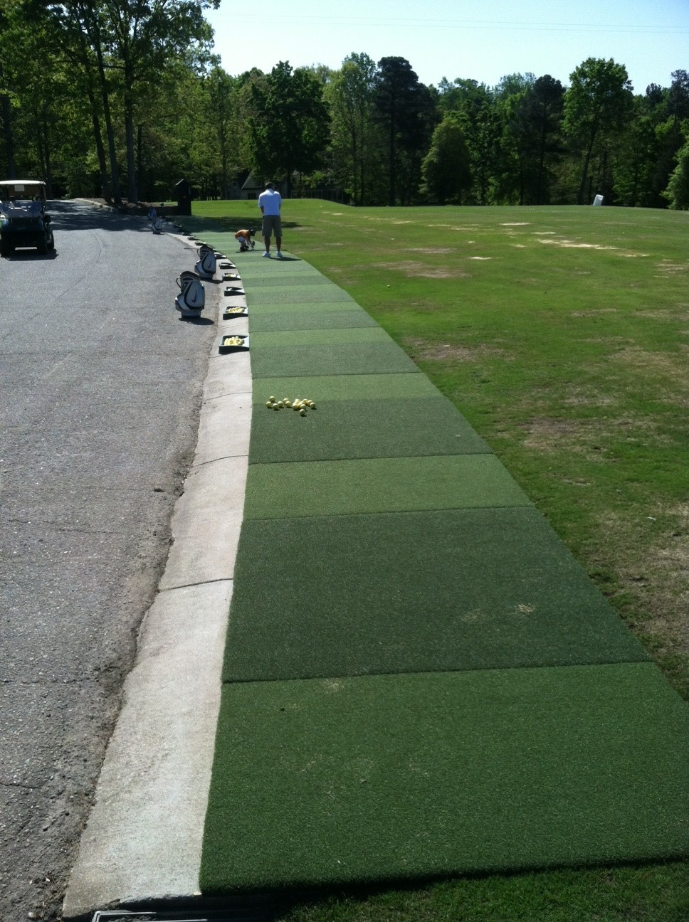 Premium golf hitting mat options for Fort Worth golfers