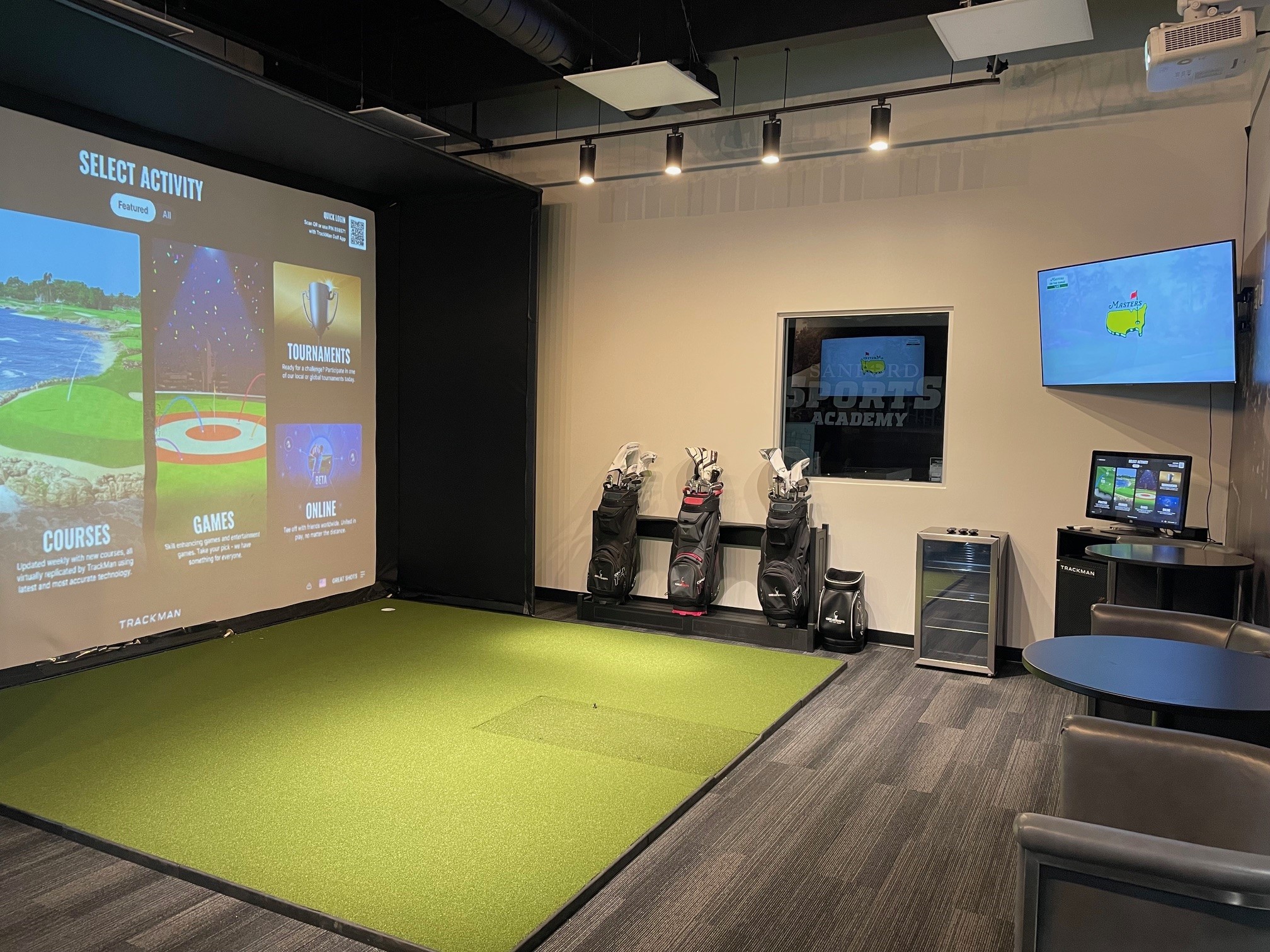 Recent Golf Simulator Room Builds project 1 in Fort Worth