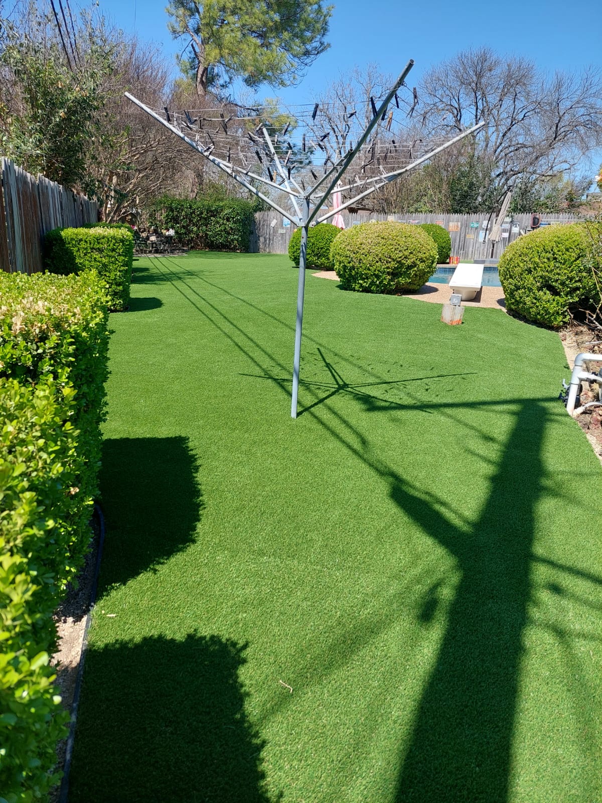 Tour Greens Fort Worth synthetic putting green installation project in Hurst, Texas