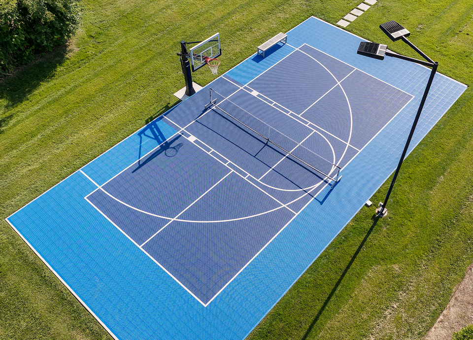 Multi-Sport Court with Pickleball