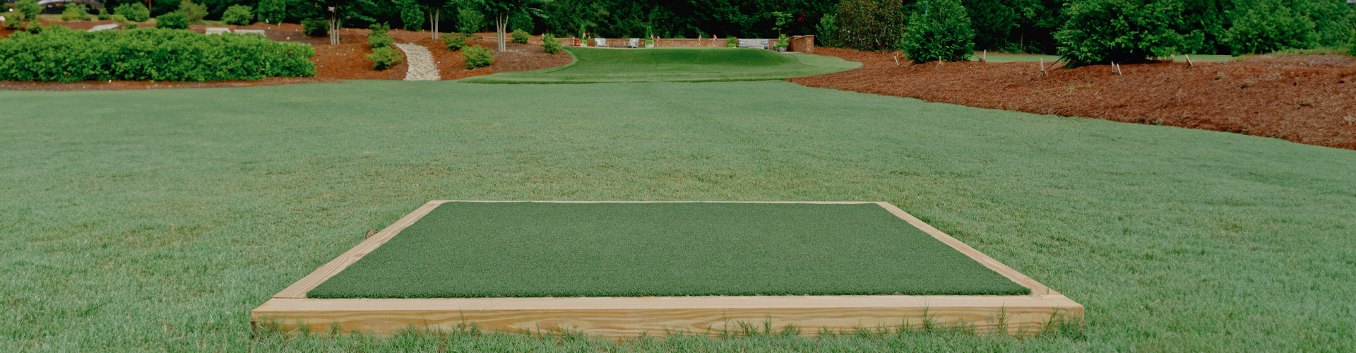 Tour Greens Fort Worth synthetic putting green installation project
